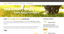 Desktop Screenshot of omaterveyteni.fi